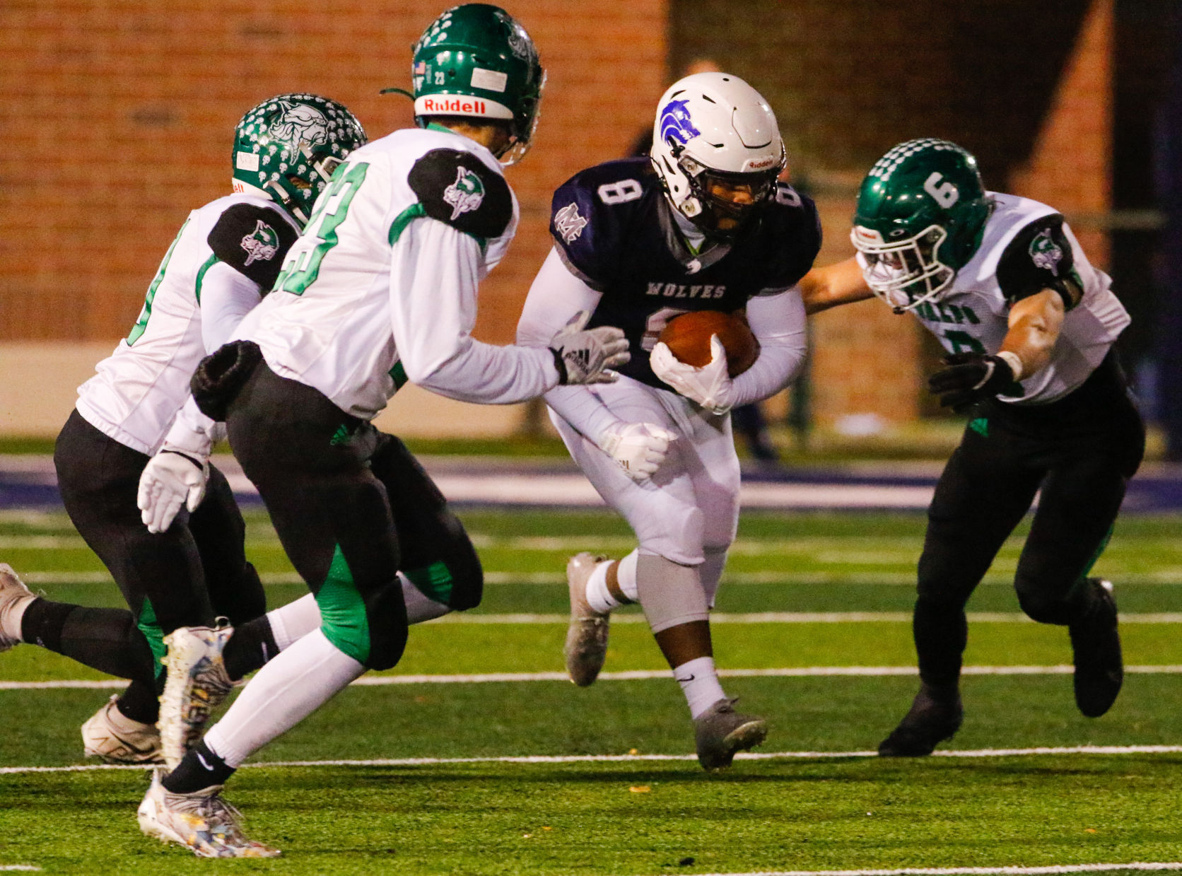 5A football regional final - Michigan City vs. Valparaiso